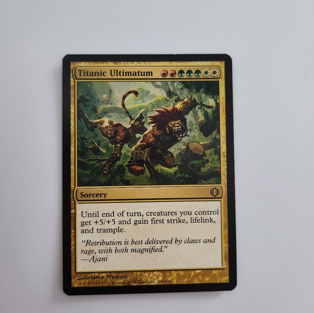 Titanic Ultimatum [Shards‎ of Alara] Magic MTG
